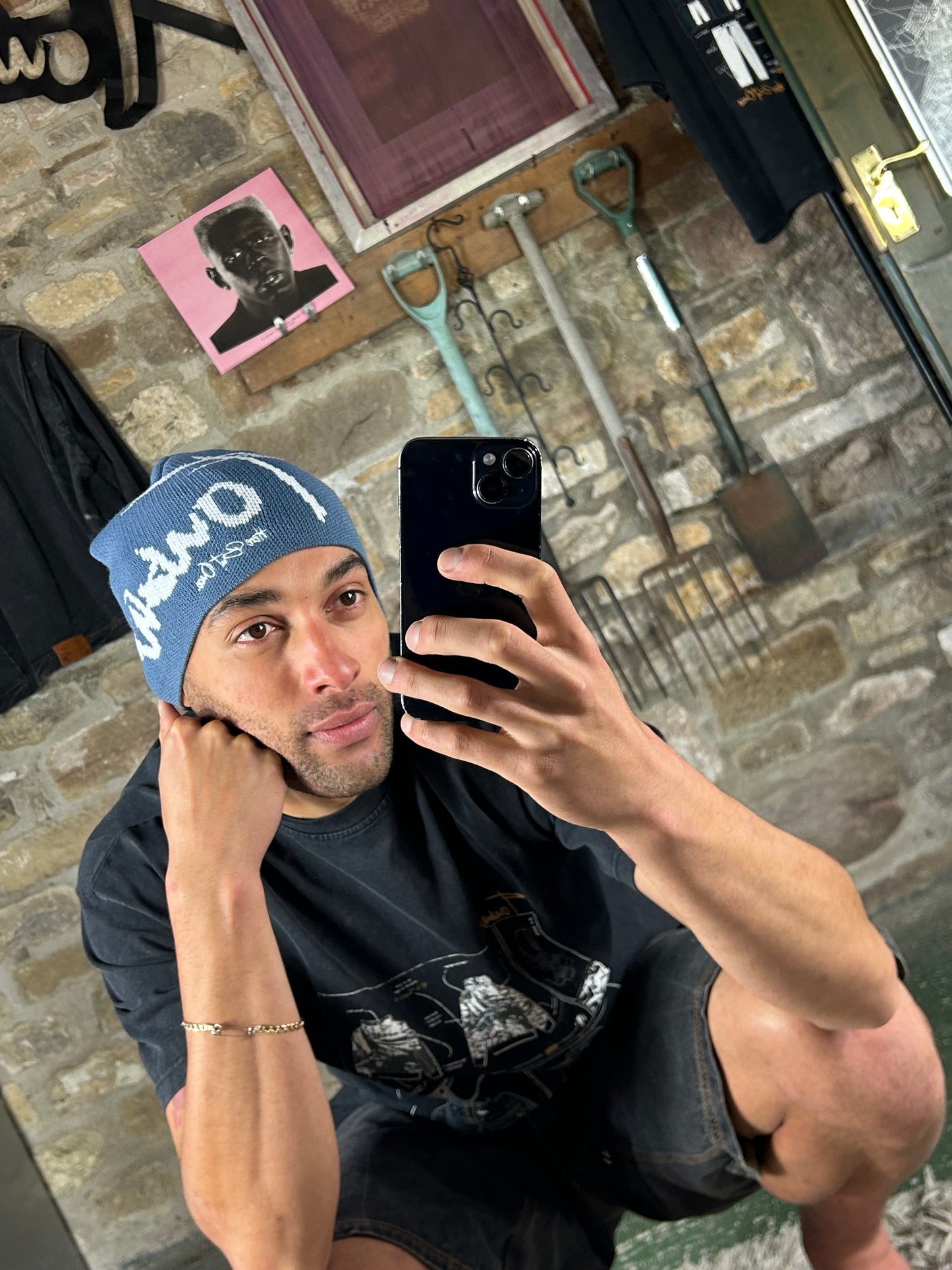 Embroidered Lightweight Beanie