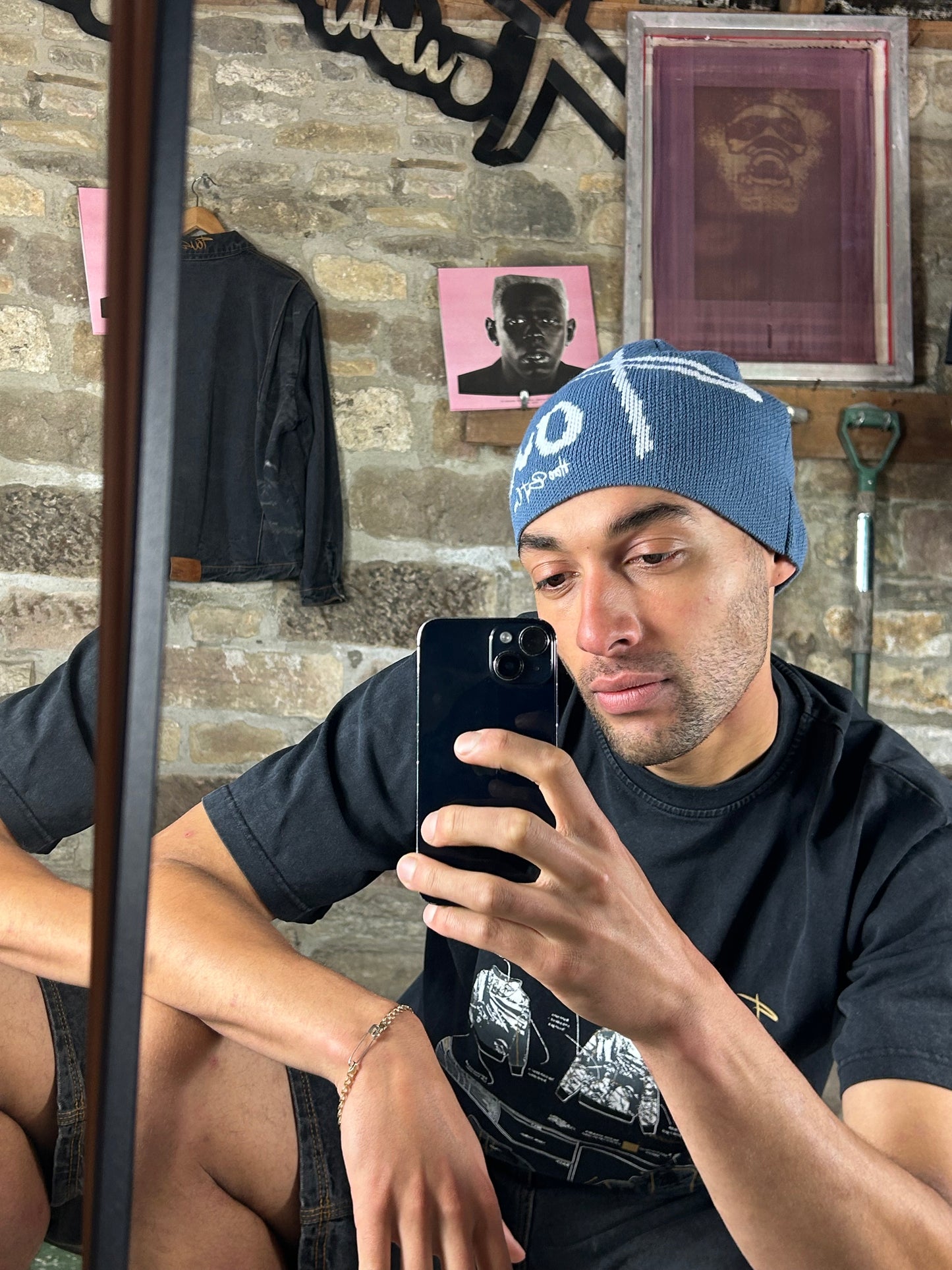 Embroidered Lightweight Beanie