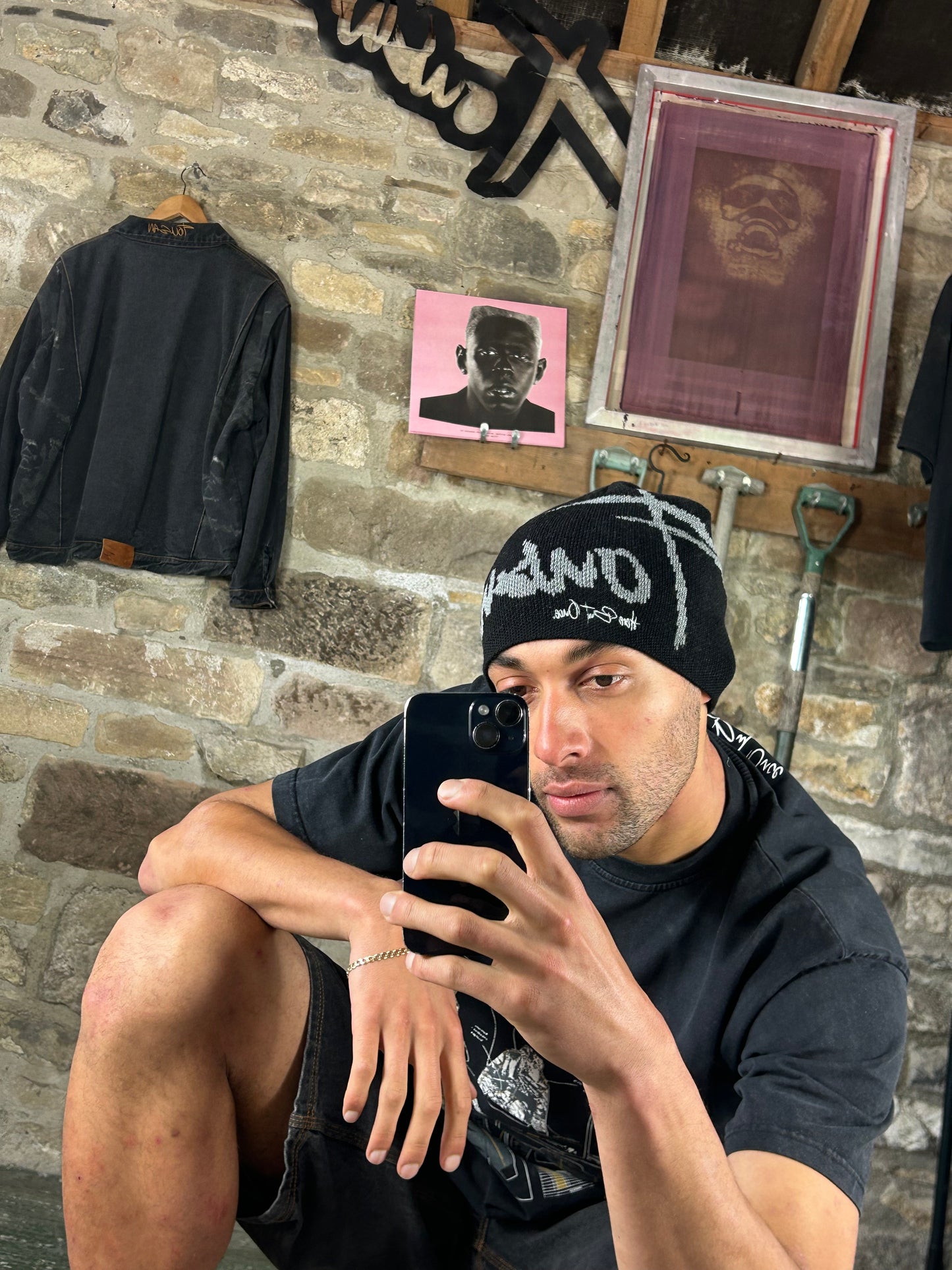 Embroidered Lightweight Beanie