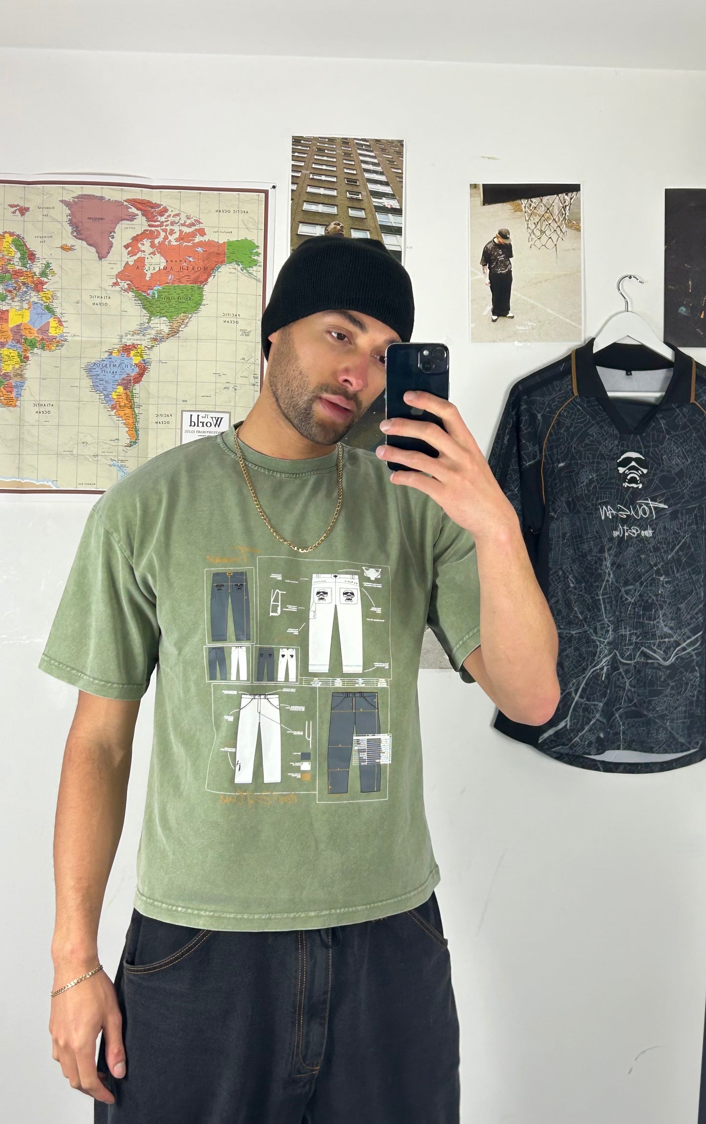 Tousan Boxy Fit Jean Tech-Pack Tee (Private Price)