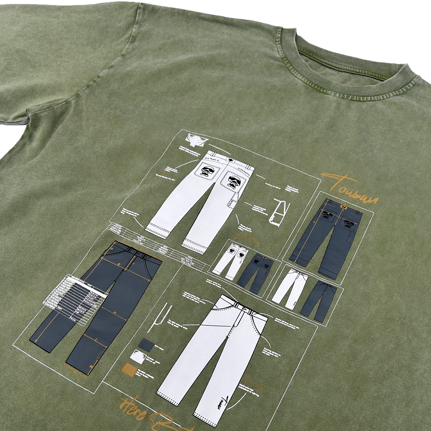 Tousan Boxy Fit Jean Tech-Pack Tee (Private Price)
