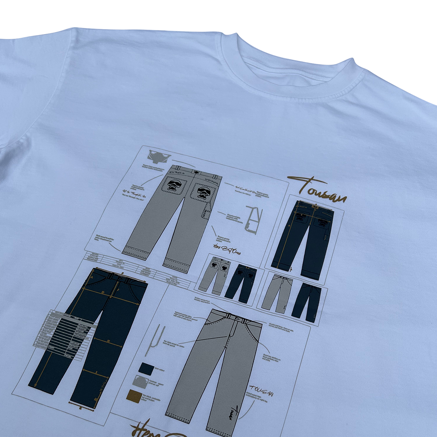 Tousan Boxy Fit Jean Tech-Pack Tee (Private Price)