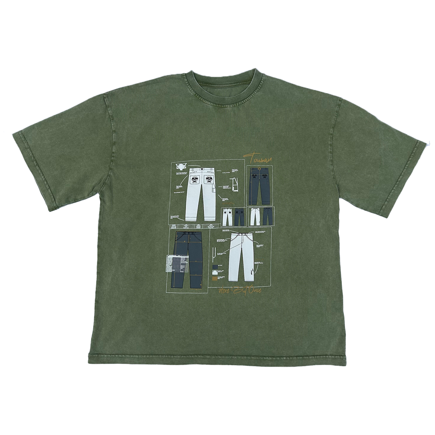 Tousan Boxy Fit Jean Tech-Pack Tee (Private Price)