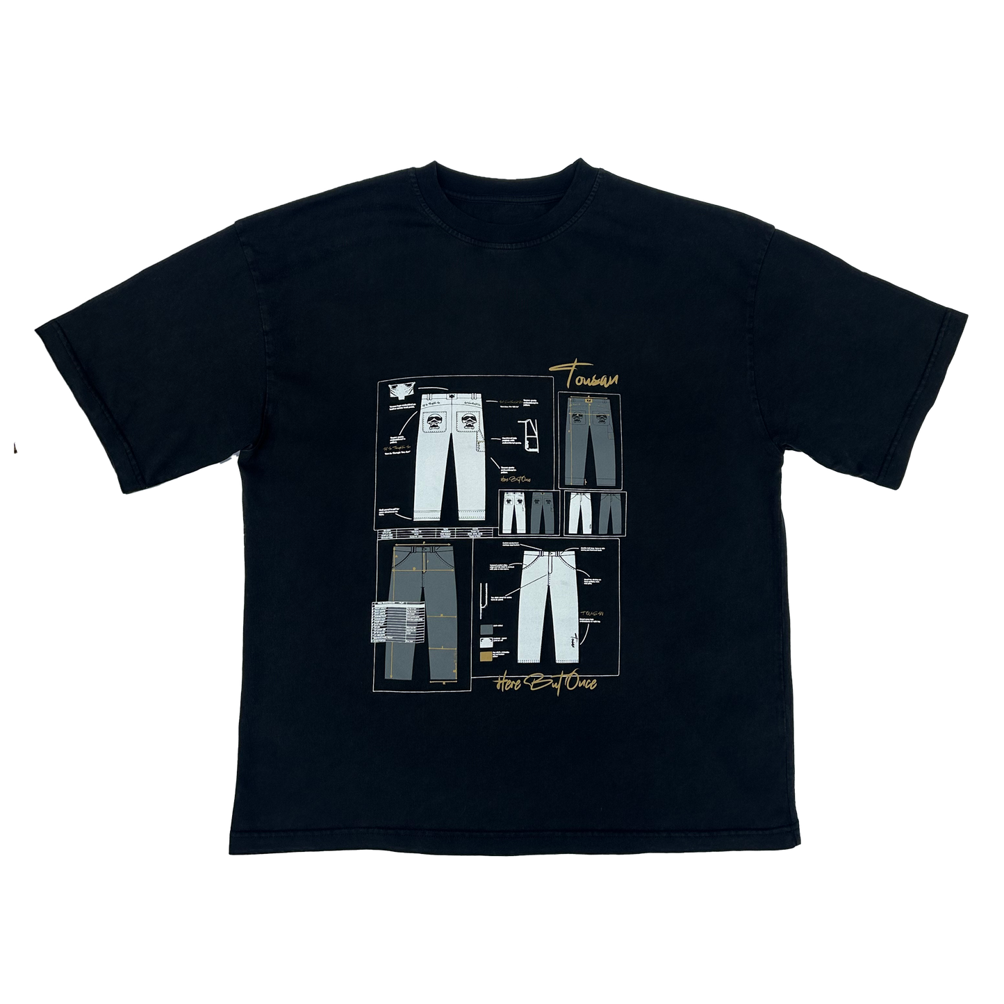 Tousan Boxy Fit Jean Tech-Pack Tee (Private Price)
