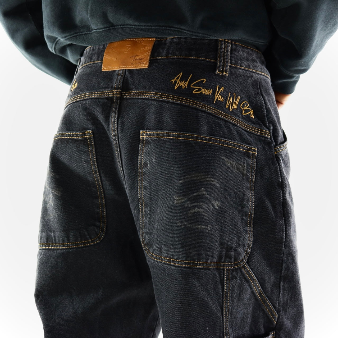 Tousan Baggy Fit Carpenter Jean