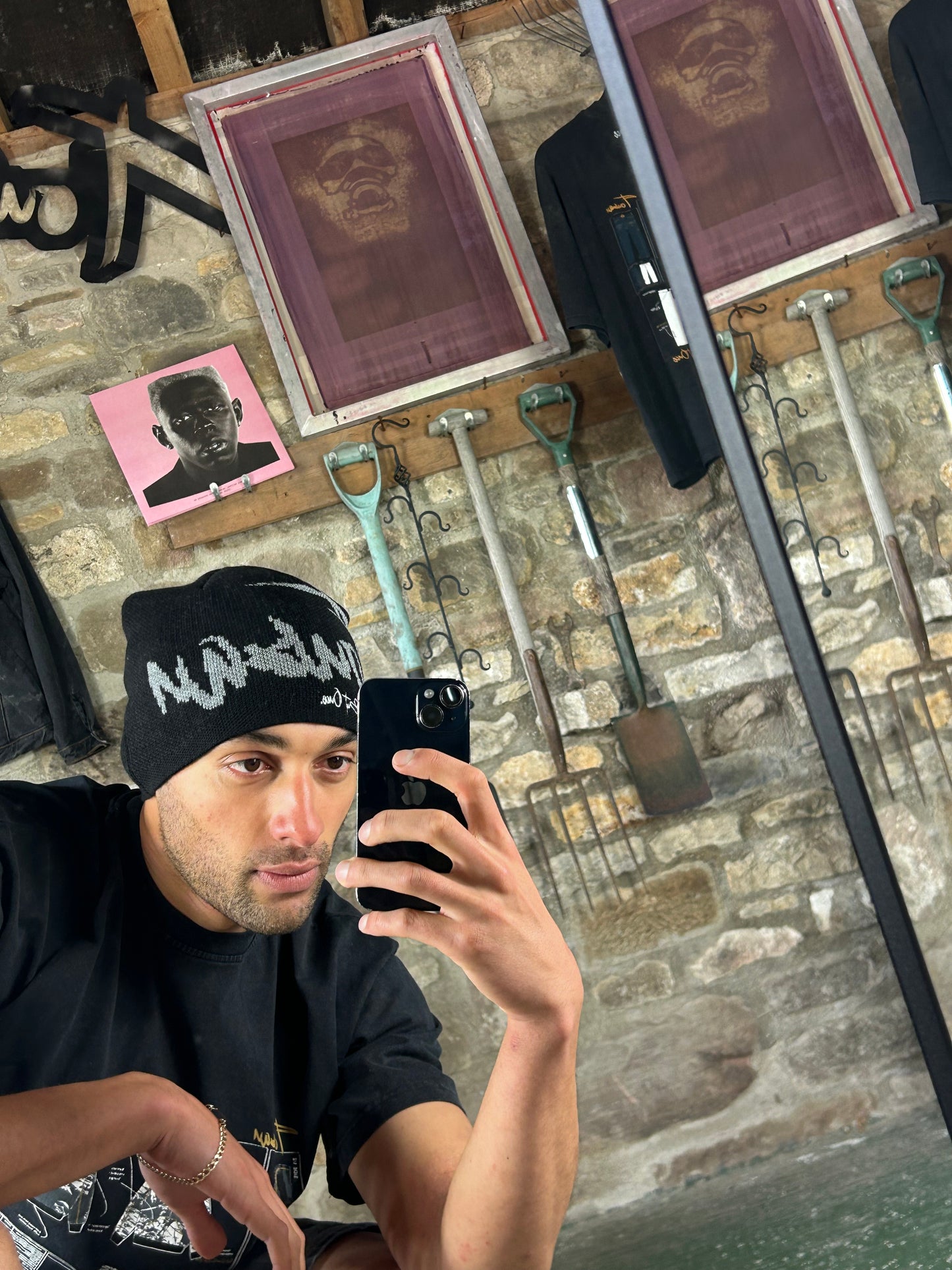 Embroidered Lightweight Beanie