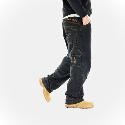 Tousan Baggy Fit Carpenter Jean