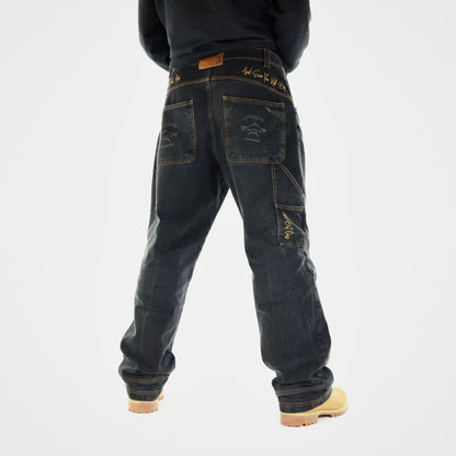 Tousan Baggy Fit Carpenter Jean